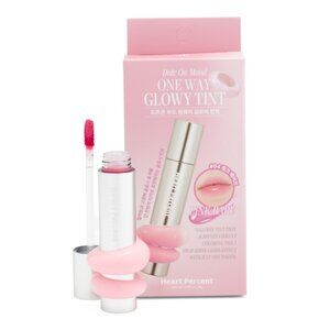 HEART PERCENT Multi Glowy Tint Pink Babe Lip Gloss